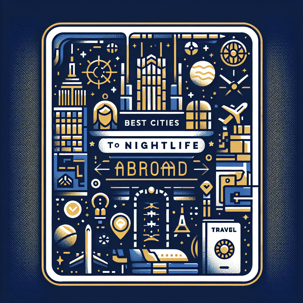 Best Cities to Experience Nightlife Abroad