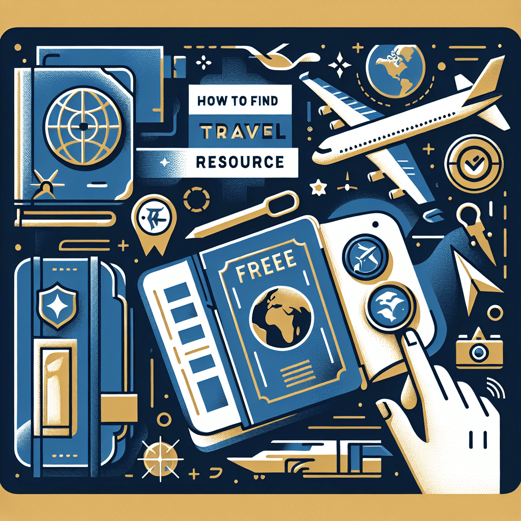 How to find free travel resources