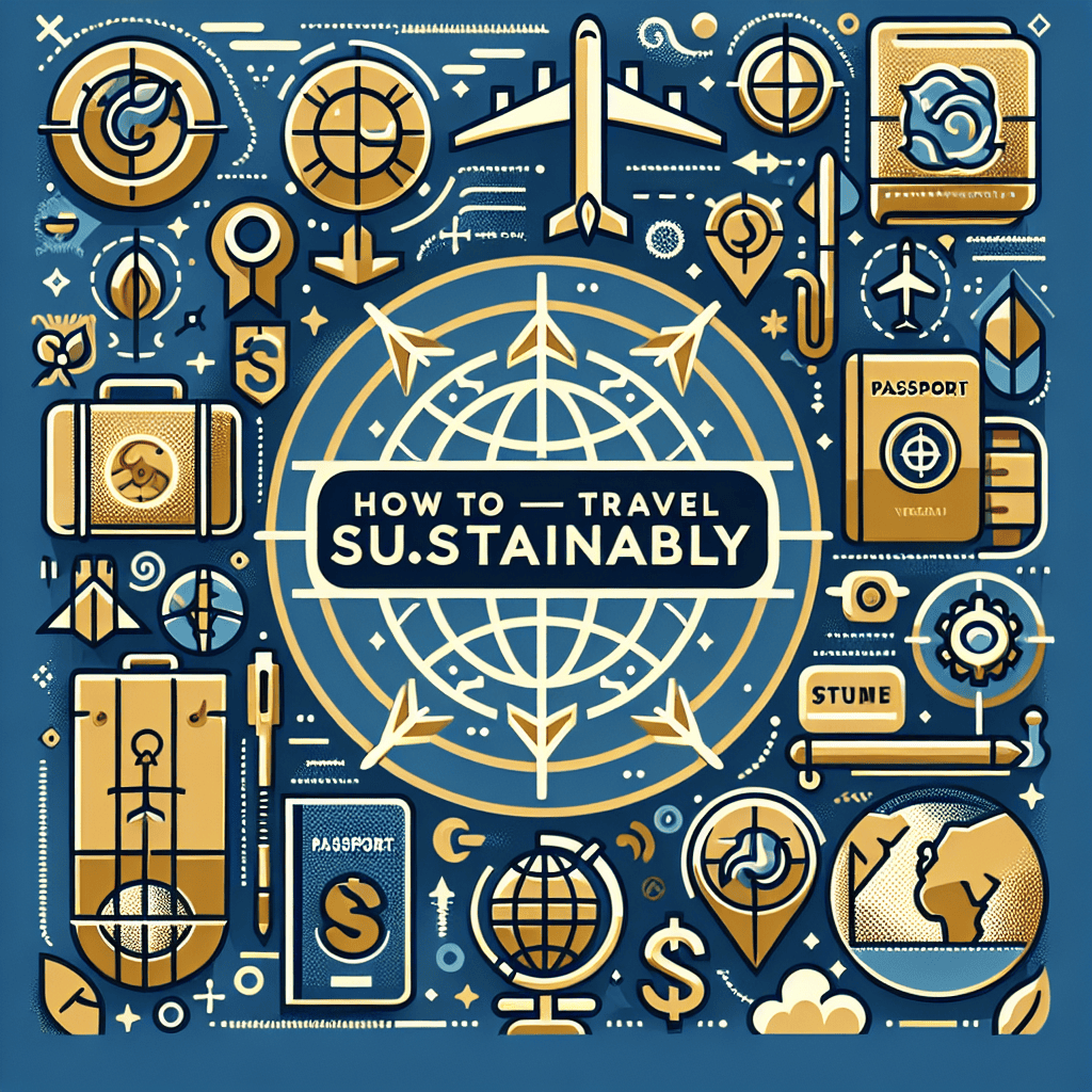 How to Travel Sustainably